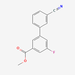 Methyl 3-(3-cyanophenyl)-5-fluorobenzoate