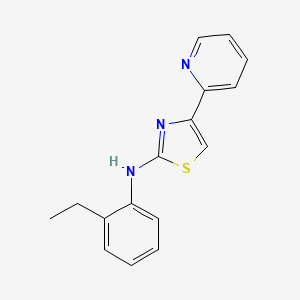 molecular formula C16H15N3S B5668919 C.I. Direct Violet 3 CAS No. 6507-83-1