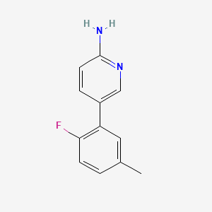 5-(2-Fluoro-5-methylphenyl)pyridin-2-amine