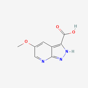 5-Methoxy-1H-pyrazolo[3,4-b]pyridine-3-carboxylic acid