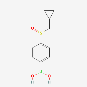 4-(Cyclopropylmethylsulfinyl)phenylboronic acid