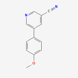 5-(4-Methoxyphenyl)pyridine-3-carbonitrile