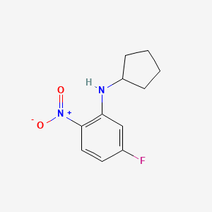 N-Cyclopentyl-5-fluoro-2-nitroaniline
