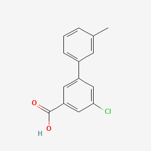 5-Chloro-3'-methylbiphenyl-3-carboxylic acid