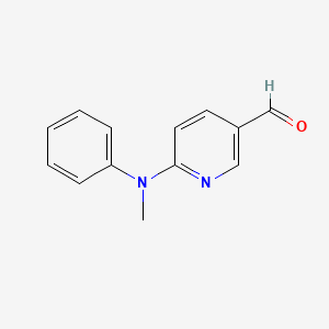 6-(Methyl(phenyl)amino)nicotinaldehyde
