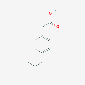 molecular formula C13H18O2 B056693 Methyl 2-(4-isobutylphenyl)acetate CAS No. 61566-33-4