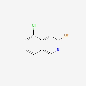 3-Bromo-5-chloroisoquinoline