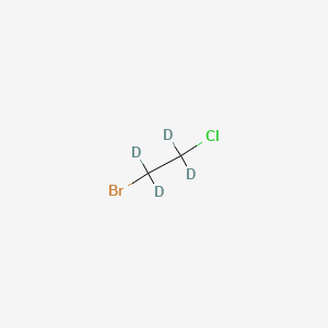molecular formula C2H4BrCl B566967 1-Bromo-2-chloroethane-d4 CAS No. 1219795-52-4