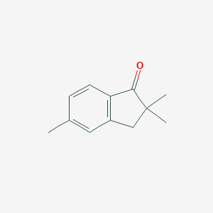 molecular formula C12H14O B056697 2,2,5-Trimethylindan-1-one CAS No. 124688-08-0