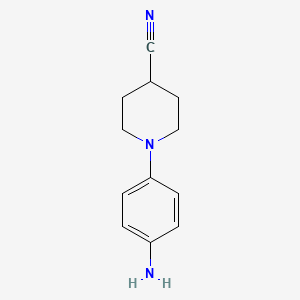 1-(4-Aminophenyl)piperidine-4-carbonitrile
