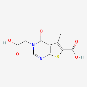 molecular formula C10H8N2O5S B5669757 C10H8N2O5S 