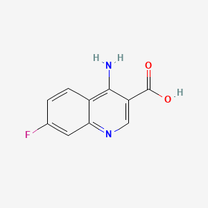 4-Amino-7-fluoroquinoline-3-carboxylic acid