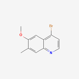 4-Bromo-6-methoxy-7-methylquinoline