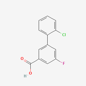 3-(2-Chlorophenyl)-5-fluorobenzoic acid