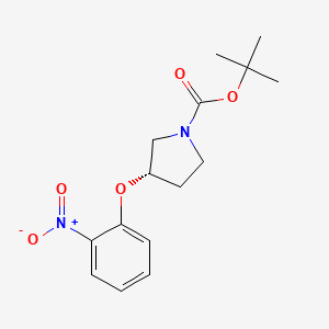 (S)-tert-Butyl 3-(2-nitrophenoxy)pyrrolidine-1-carboxylate