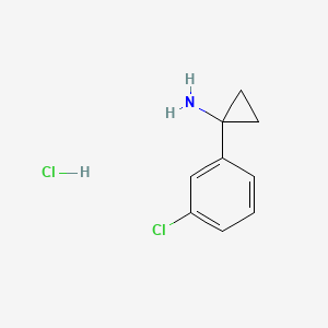 1-(3-Chlorophenyl)cyclopropanamine hydrochloride