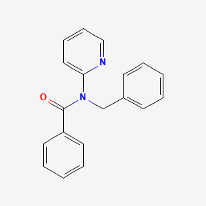 molecular formula C19H16N2O B5670949 N-benzyl-N-(pyridin-2-yl)benzamide 