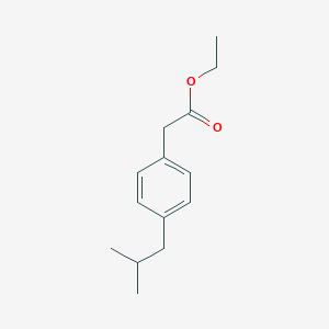 molecular formula C14H20O2 B056710 Ethyl 4-isobutylphenylacetate CAS No. 15649-02-2