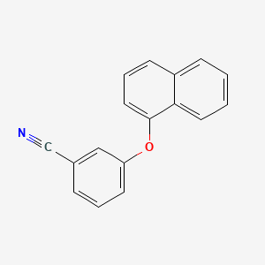 B567111 3-(1-Naphthyloxy)benzonitrile CAS No. 1314406-41-1