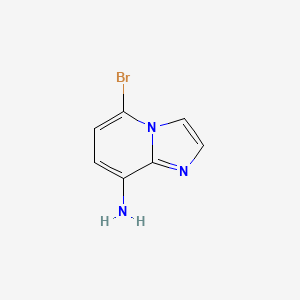 5-Bromoimidazo[1,2-a]pyridin-8-amine