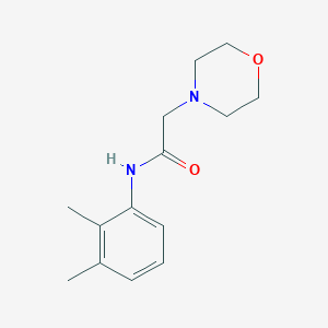 molecular formula C14H20N2O2 B5671233 N-(2,3-Dimethylphenyl)-2-(morpholin-4-YL)acetamide 