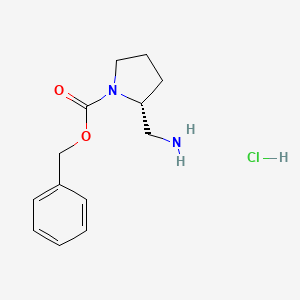 (R)-Benzyl 2-(aminomethyl)pyrrolidine-1-carboxylate hydrochloride