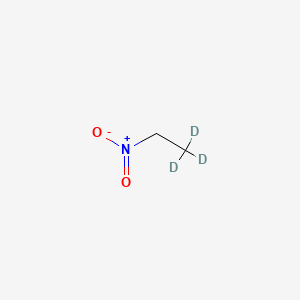 molecular formula C2H5NO2 B567140 Nitroethane-2,2,2-d3 CAS No. 1219802-04-6