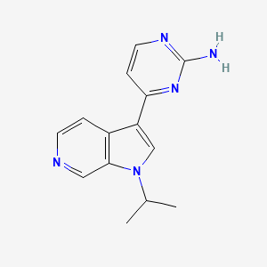 4-(1-Isopropyl-1H-pyrrolo[2,3-c]pyridin-3-yl)pyrimidin-2-amine
