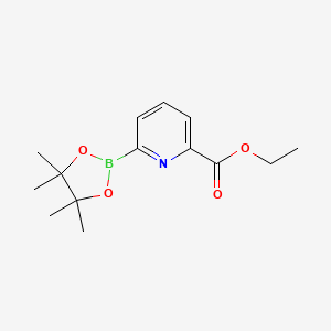 Ethyl 6-(4,4,5,5-tetramethyl-1,3,2-dioxaborolan-2-yl)picolinate