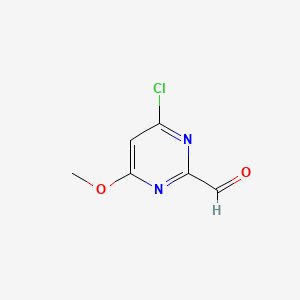 4-Chloro-6-methoxypyrimidine-2-carbaldehyde