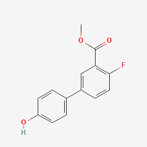 Methyl 4-fluoro-4'-hydroxybiphenyl-3-carboxylate