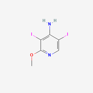 3,5-Diiodo-2-methoxypyridin-4-amine