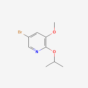 5-Bromo-2-isopropoxy-3-methoxypyridine