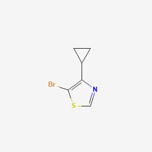 5-Bromo-4-cyclopropylthiazole