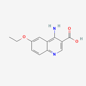 4-Amino-6-ethoxyquinoline-3-carboxylic acid