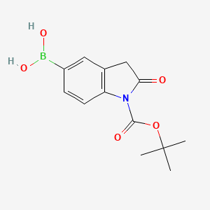 1-Boc-Oxindole-5-boronic acid