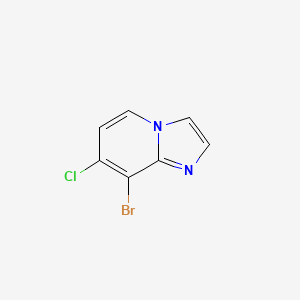 8-Bromo-7-chloroimidazo[1,2-a]pyridine
