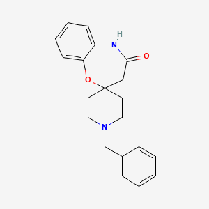 1'-Benzyl-3H-spiro[benzo[b][1,4]oxazepine-2,4'-piperidin]-4(5H)-one