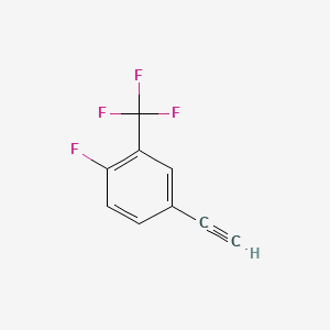 4-Ethynyl-1-fluoro-2-(trifluoromethyl)benzene