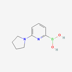 (6-(Pyrrolidin-1-yl)pyridin-2-yl)boronic acid