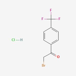 2-broMo-1-(4-(trifluoroMethyl)phenyl)ethanone hydrochloride