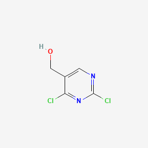 molecular formula C5H4Cl2N2O B567331 (2,4-Dichloropyrimidin-5-yl)methanol CAS No. 1346537-23-2
