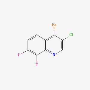 4-Bromo-3-chloro-7,8-difluoroquinoline