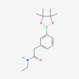 N-Ethyl-2-(3-(4,4,5,5-tetramethyl-1,3,2-dioxaborolan-2-yl)phenyl)acetamide
