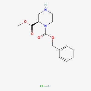 (R)-PIPERAZINE-1,2-DICARBOXYLIC ACID 1-BENZYL ESTER 2-METHYL ESTER