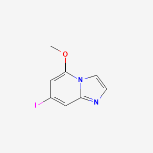 7-Iodo-5-methoxyimidazo[1,2-a]pyridine