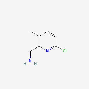 (6-Chloro-3-methylpyridin-2-YL)methanamine