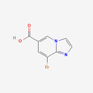 8-Bromoimidazo[1,2-A]pyridine-6-carboxylic acid