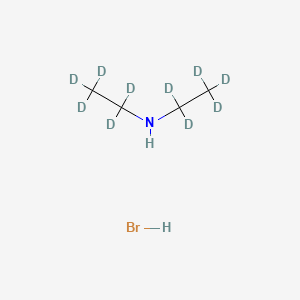 molecular formula C4H12BrN B567488 Diethyl-d10-amine hbr 