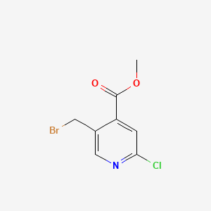 Methyl 5-(bromomethyl)-2-chloroisonicotinate